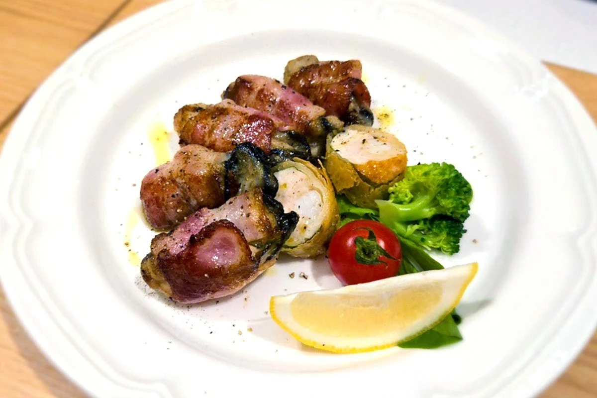 「宮島讃美牡蠣」料理